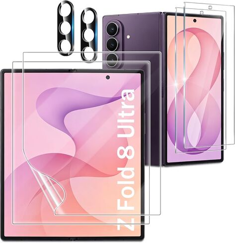 2 Pack for Samsung Galaxy Z Flip 5 Screen Protector [Not Glass] in Saudi Arabia