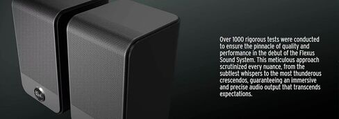 Klipsch FLEXUS-200-SOUNDBAR 3.1.2 Sound System Soundbar with 2 FLEXUS-10-SUB 10" Driver Quick Wireless Connect Subwoofers Flexus-Surround 3" Full Range Driver Speakers (2024) in Saudi Arabia
