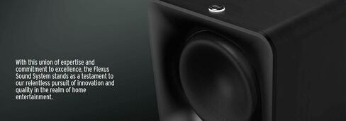 Klipsch FLEXUS-200-SOUNDBAR 3.1.2 Sound System Soundbar with 2 FLEXUS-10-SUB 10" Driver Quick Wireless Connect Subwoofers Flexus-Surround 3" Full Range Driver Speakers (2024) in Saudi Arabia