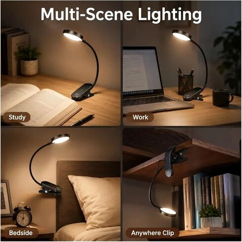 Rechargeable Clip Reading Light USB LED in Saudi Arabia