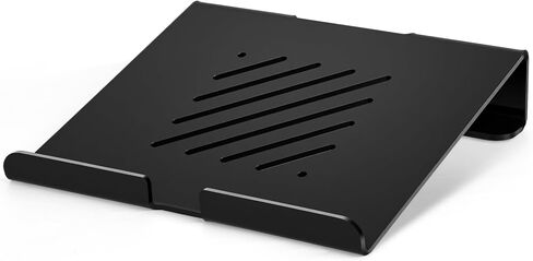 Slim Acrylic Laptop Stand, Black, 11-17Inch in Kuwait