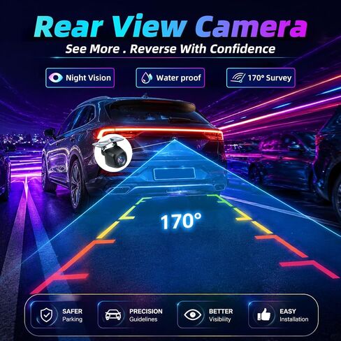4 Core+64GB Car Radio Stereo for Chevrolet Chevy Camaro 2010-2015: 1080P Backup Camera GPS Navigation FM 9 Inch 1280 * 800 HD IPS Touchscreen 5G WiFi Wireless CarPlay Android Auto SWC in Kuwait