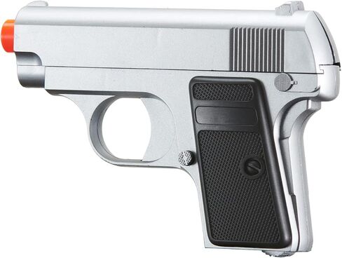 Lightweight 250 FPS Dual Airsoft Spring Pistols for Cosplay James Bond Costume, Spring Pistol Gun Toy for Youth, Great Started kit for Beginner in Kuwait