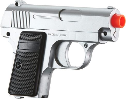 Lightweight 250 FPS Dual Airsoft Spring Pistols for Cosplay James Bond Costume, Spring Pistol Gun Toy for Youth, Great Started kit for Beginner in Kuwait