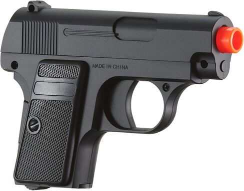 Lightweight 250 FPS Dual Airsoft Spring Pistols for Cosplay James Bond Costume, Spring Pistol Gun Toy for Youth, Great Started kit for Beginner in Kuwait
