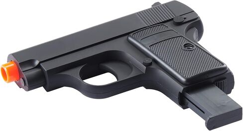 Lightweight 250 FPS Dual Airsoft Spring Pistols for Cosplay James Bond Costume, Spring Pistol Gun Toy for Youth, Great Started kit for Beginner in Kuwait