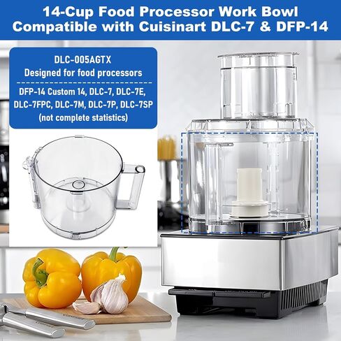 DLC-005AGTXT1 Bowl Set, suitable for model DFP-14（without Food Pushers） in Kuwait