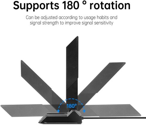 WiFi 6E Tri-Band Antenna 120cm Cable RP-SMA External Extension Cable in Kuwait