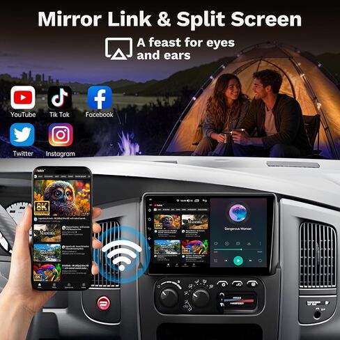 Android 15 Car Radio for Dodge Ram 1500 2500 3500 2002 2003 2004 2005 in Saudi Arabia