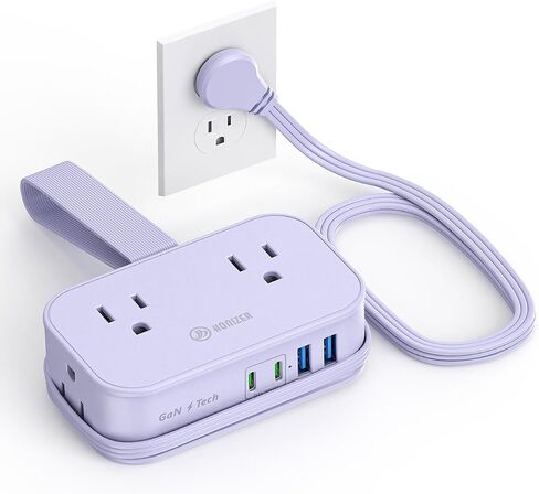 10in1 Cruise Approved Travel Power Strip USB C 20W,Travel Essential in Kuwait