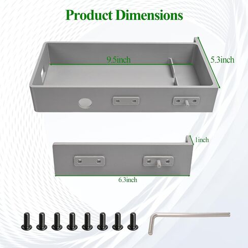 Rack Mount for UniFi Switch Pro Max 16 PoE, 19-Inch Server Rack Shelf, 1U Secure Network Switch Mount with Enhanced Airflow in Kuwait