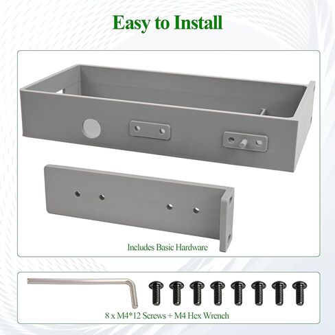 Rack Mount for UniFi Switch Pro Max 16 PoE, 19-Inch Server Rack Shelf, 1U Secure Network Switch Mount with Enhanced Airflow in Kuwait