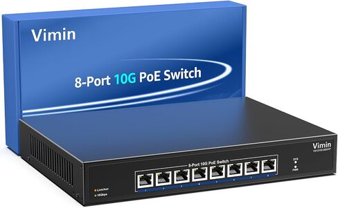 6-Port 2.5G PoE Unmanaged Power Over Ethernet Switch(65W) Plug & Play in Kuwait