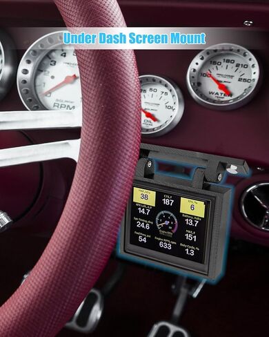 Under Dash Screen Mount Fit for Holley EFI 3.5In Screen Sniper Terminator X in Kuwait