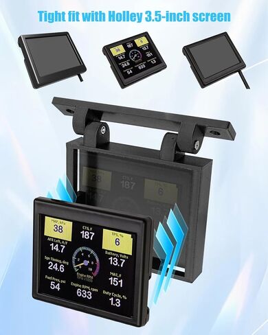 Under Dash Screen Mount Fit for Holley EFI 3.5In Screen Sniper Terminator X in Kuwait