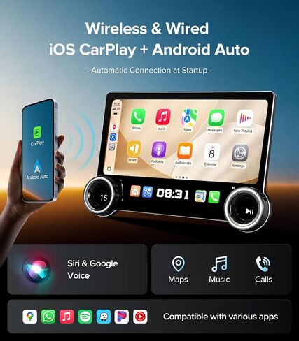 11.5in Car Stereo for Chevy Silverado GMC Sierra 14-18 CarPlay in Kuwait