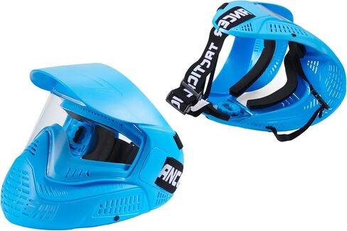 Lancer Tactical High Strength Polyethylene Full Face Airsoft Paintball Mask with Visor in Kuwait