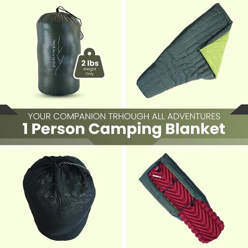Ultralight Sleeping Bag Top Quilt 850 Down Ultralight Backpacking Camping Blanket in Kuwait