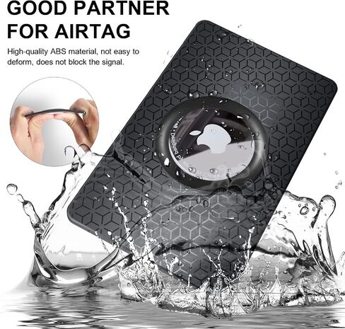 2Pack Apple Airtag Wallet Card Holder, Slim Card Insert for Air Tag in Kuwait