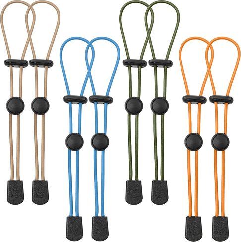 8-Pack Backpack Bungee Cord Straps, Elastic Paracord Rope Fasteners in Saudi Arabia