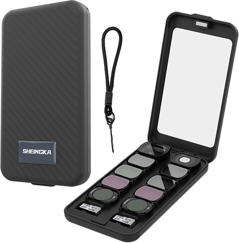 Filter Storage Case for DJI Osmo Pocket 4/3,Lens Storage Box Filter Protective Case Accessories Wide Angle Macro Lens for DJI Osmo Pocket 4/3 (Pink) in Kuwait