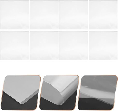 25pcs Adhesive Outer Sleeves for Vinyl Records Plastic Protection in Kuwait
