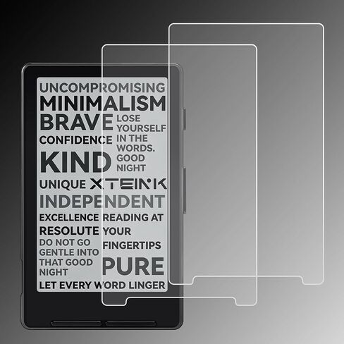 Anti-Glare Screen Protector for Xteink X4 eReader 4.3", Anti Fingerprint, Scratch Resistant, Paper Texture Feel Nano Matte PET Soft Film, 2-Pack ﻿ (Matte) in Kuwait