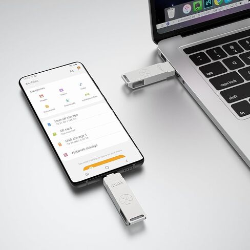 iDiskk 1TB SSD Flash Drive 500MB/s USB-C &USB-A 3.2 for iPhone Android Mac in Kuwait