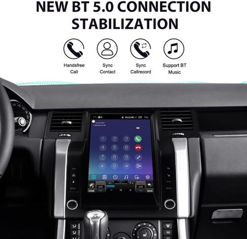 12.1" Android 13.0 Car Radio for Land Rover Range Rover Sport L320 2005-2009 Stereo Upgrade Tesla Screen Car Stereo GPS Navigation Head Unit (4-64GB CarPlay) in Kuwait