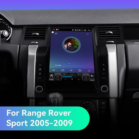 12.1" Android 13.0 Car Radio for Land Rover Range Rover Sport L320 2005-2009 Stereo Upgrade Tesla Screen Car Stereo GPS Navigation Head Unit (4-64GB CarPlay) in Kuwait