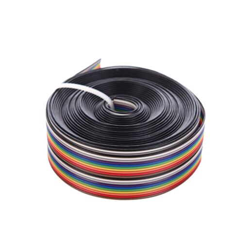 20 Pin Rainbow Color Flat Ribbon IDC Cable Wire 5m Length in Kuwait