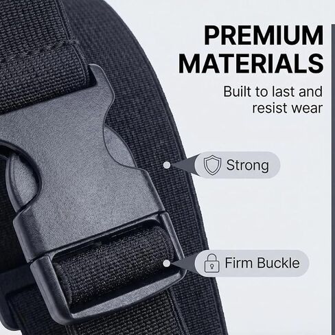 4Pcs Belt Bag Extender Strap, Adjustable Elastic Nylon Waist Extension with Buckle, Universal Fanny Pack Bum Bag Backpack Extender in Saudi Arabia