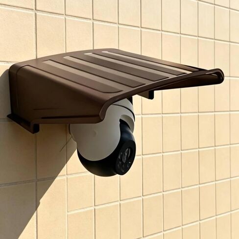 Shielded Housing Waterproof Outdoor Camera Rain Cover Easy to Install for Wall Mount, Black in Kuwait