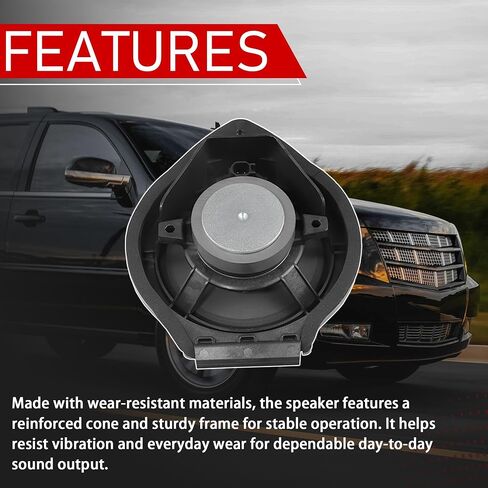 Front Left Right Door Radio Speaker Fit for 07-14 Chevy GMC in Saudi Arabia