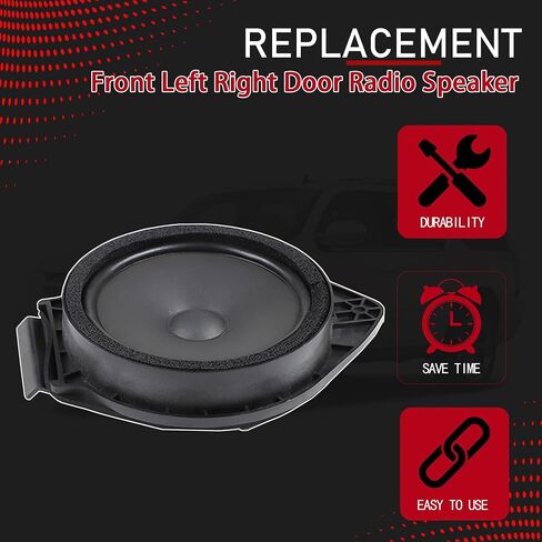 Front Left Right Door Radio Speaker Fit for 07-14 Chevy GMC in Saudi Arabia