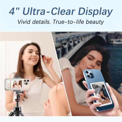 Wireless Magnetic Selfie Monitor Screen for iPhone 16 & older & Android in Kuwait
