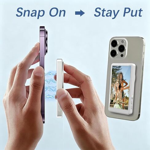 Wireless Magnetic Selfie Monitor Screen for iPhone 16 & older & Android in Kuwait