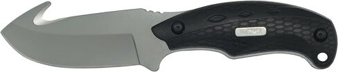 Old Timer 2143OT Gut Hook Copperhead 8.1in S.S. Full Tang Fixed Blade Knife with 3.7in Drop Point and Rubber Handle for Outdoor, Hunting and Camping in Kuwait