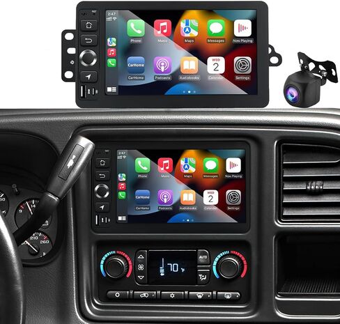 Car Radio for Chevy Silverado Tahoe Colorado SSR (2003-2006) with CarPlay in Kuwait