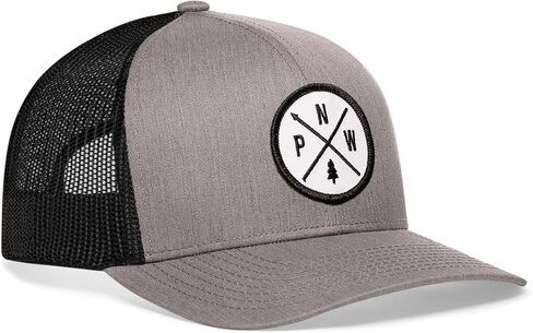 HAKA PNW Hat | Pacific Northwest Trucker Mesh Snapback Comfort Baseball Cap in Kuwait
