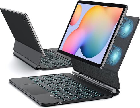 JUQITECH Magic Style Keyboard Case for Samsung Galaxy Tab S11 S10 Lite S9 in Kuwait