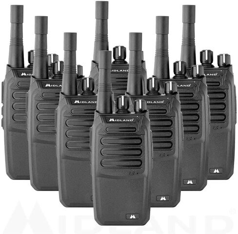 Midland BR200 BizTalk Business Two Way Radio - 12 Pack Bundle w/Chargers in Kuwait