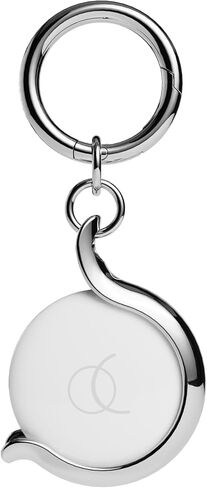 Arc Pulse Tracker Holder Compatible with Apple AirTag – Premium Aerospace-Grade Aluminium Case, Minimal Open Design, Anti-Scratch Protective Holder, Lightweight Keychain & Bag Accessory in Kuwait