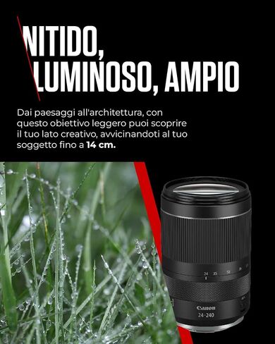 Canon RF 24-240mm F4-6.3 is USM Lens (RF) in Kuwait