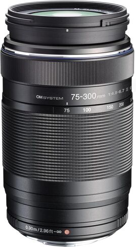 OM SYSTEM Olympus M.Zuiko Digital 75-300mm F4.8-6.7 for Micro Four Thirds System Camera, Compact Powerful Zoom Lens, Outdoor in Kuwait