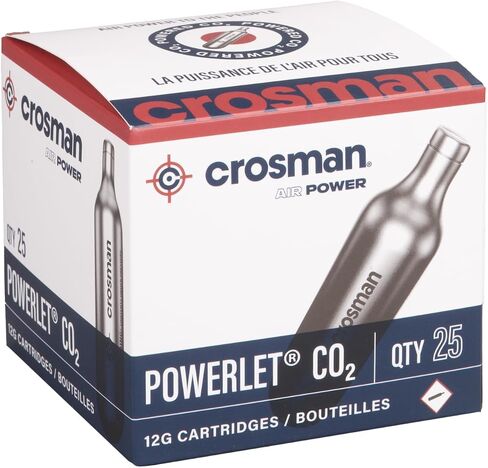 Crosman 2311-N 25-Count 12-Gram CO2 Cartridges For Air Rifles And Air Pistols in Saudi Arabia
