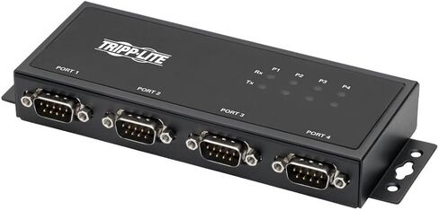 محول تريب لايت بمنفذين USB إلى محول تسلسلي، RS-422/RS-485، FTDI مع الاحتفاظ بـ COM، USB-B إلى DB9 F/M (U208-002-IND) in Kuwait