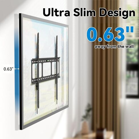 Ultra Slim TV Mount, Low Profile TV Wall Mount for 50"-100" in Kuwait
