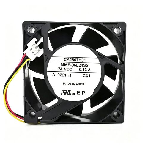 MMF-06L24SS-CX1 DC24V 0.13A 3.12W 60x60x25mm 6cm 3-Wire Cooling Fan in Kuwait