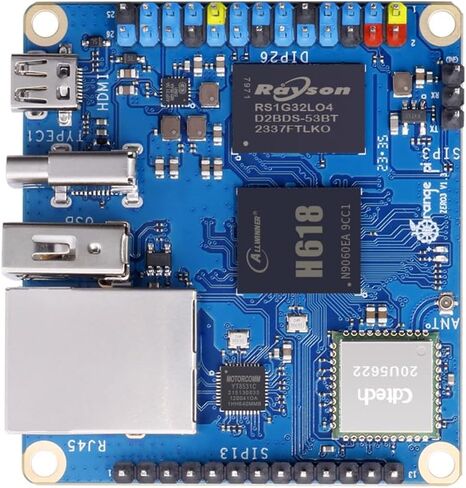 Orange Pi Zero 3 1G Allwinner H618 LPDDR4 Quad Core 64 Bit Single Board Computer, Support 4K Display WiFi Bluetooth in Saudi Arabia